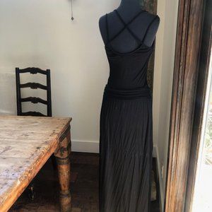 Slimming Black Maxi Dress